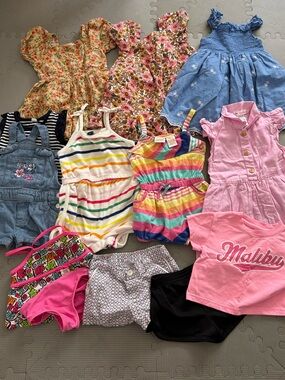 Toddler girls bundle summer